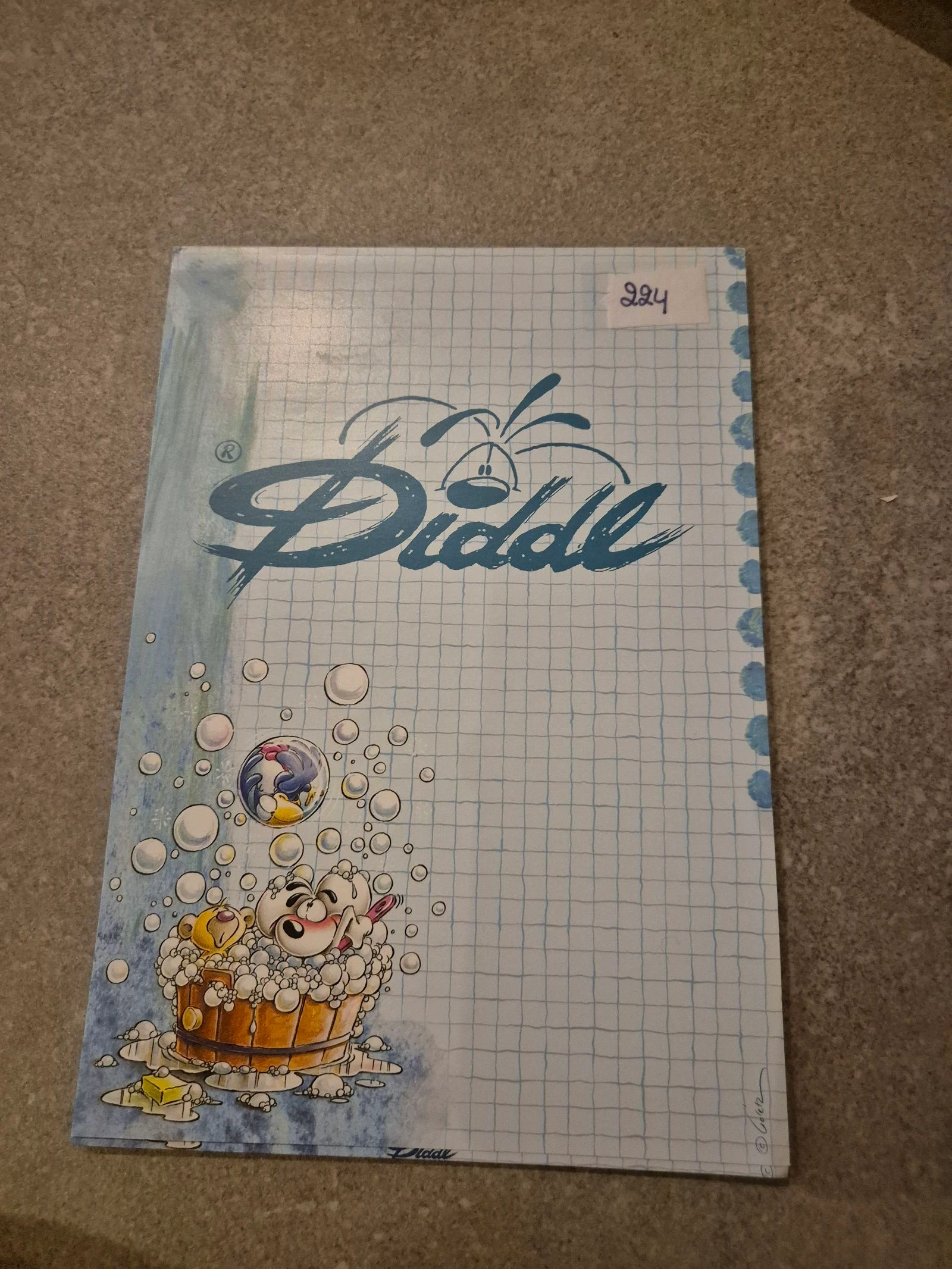 Diddl blok A5 nr 224 